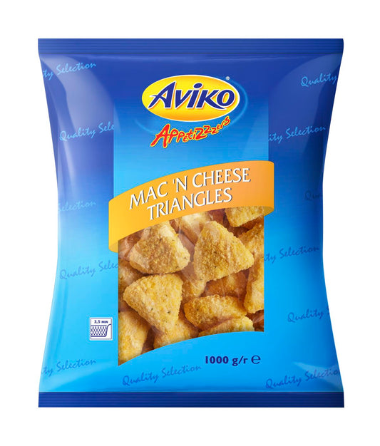Mac 'n' Cheese Triangles