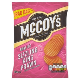 MCCOYS SIZZLING KING PRAWN 36X45GM