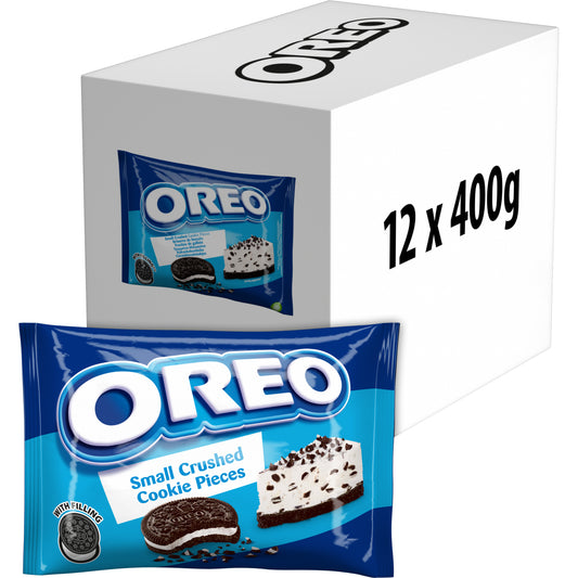 Oreo Biscuit Crumb with Vanilla Filling