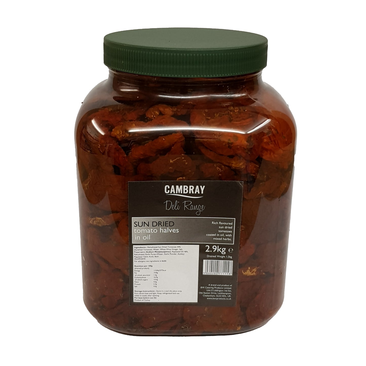 SUNDRIED TOMATOES 2.9KG