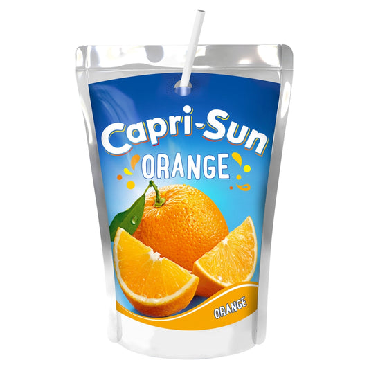 Orange Juice (pouch & straw)