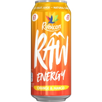 Raw Energy Orange & Mango Juice