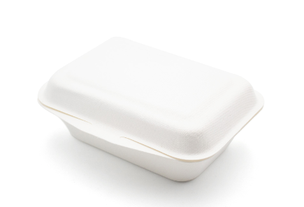 7"x5" Bagasse Clamshell