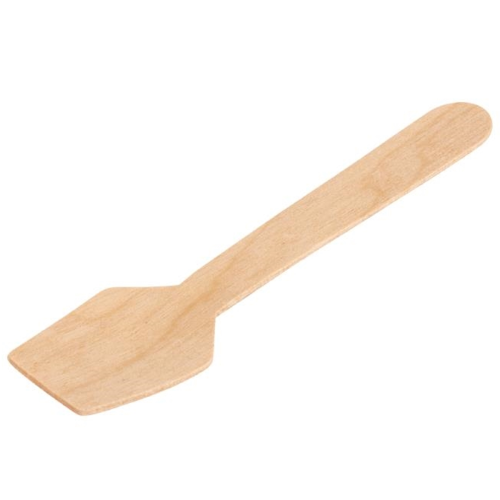 1X100 WOODEN ICE-CREAM SPOONS
