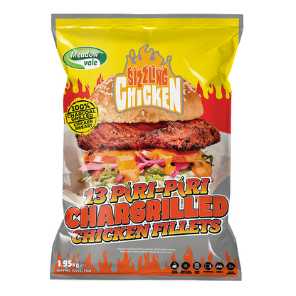 Sizzling Piri-Piri Chargrilled Chicken Fillets 150