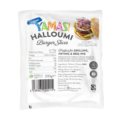 Sliced Halloumi Burger Cheese