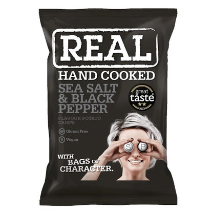 Sea Salt and Black Pepper Crisps