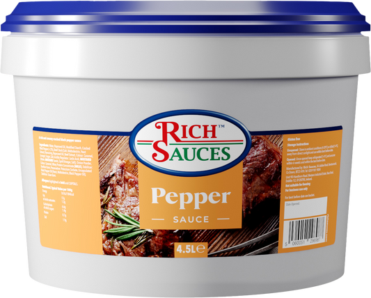 RICH SAUCES PEPPER SAUCE 4.5LTR
