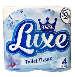 Luxe 2ply Toilet Rolls - White