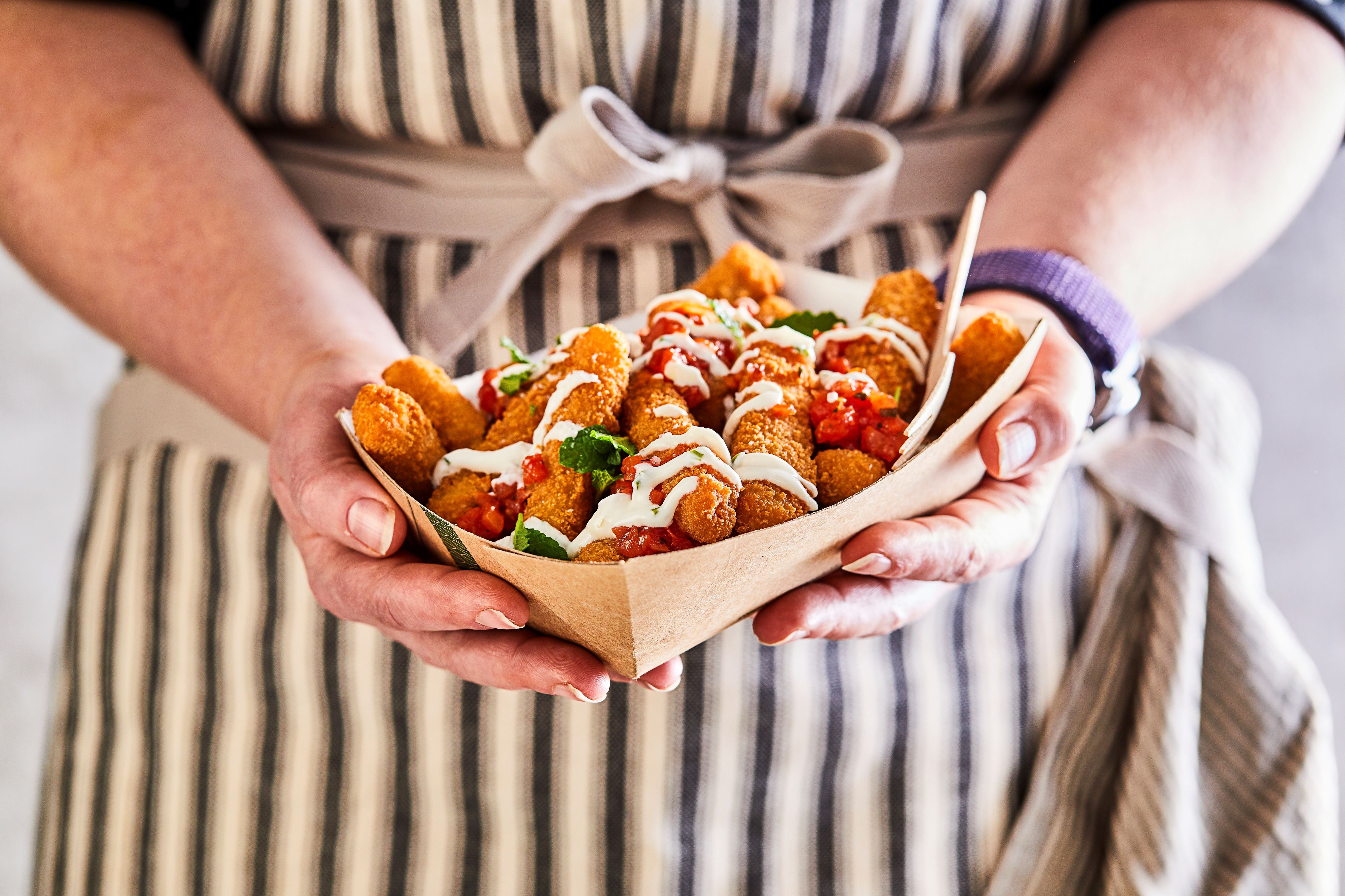 Breaded Halloumi Fries β Failte Foods