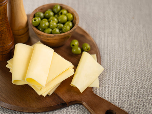 Sliced Mozzarella Cheese