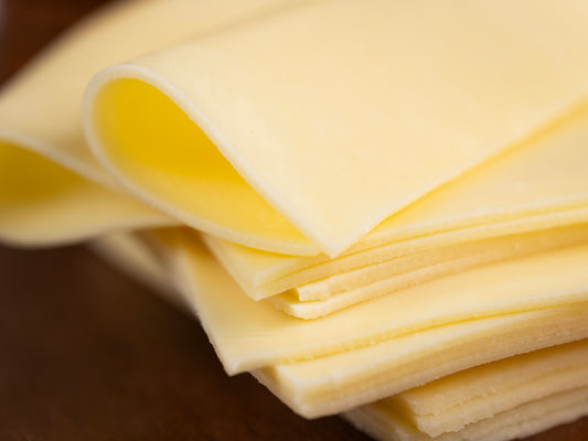 Sliced Monterey Jack Cheese