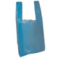 Blue Vest Carrier Bags