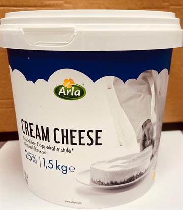 ARLA CREAM CHEESE 25% 1.5KG