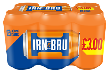 Irn Bru Cans (330ml) PM £3.00