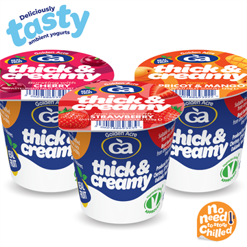 THICK & CREAMY FRUIT YOGHURTS 1X20