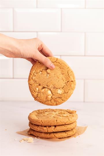 CK WHITE CHOC COOKIE PUCK 1X90