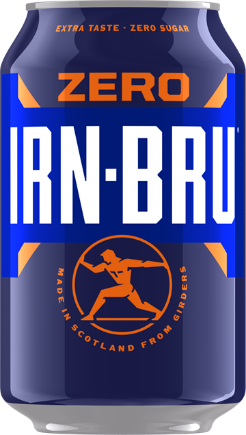 24x330ml IRN BRU "ZERO" CANS