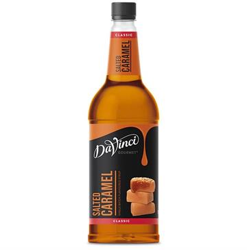 Salted Caramel Flavoured Coffee Syrup Bottle