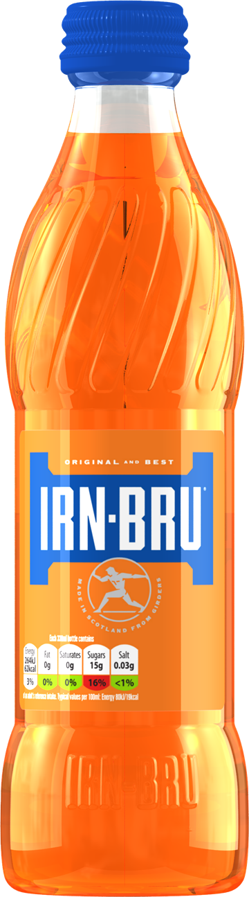 24X330ML IRN BRU GLASS BOTTLES