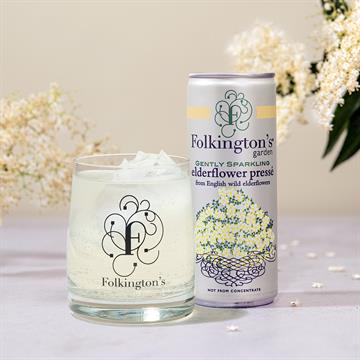 FOLKINGTON'S ELDERFLOWER CANS 12X250ML