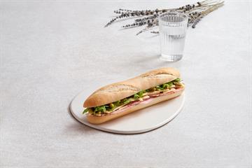 Pre - Sliced White Small Fully Baked Baguette